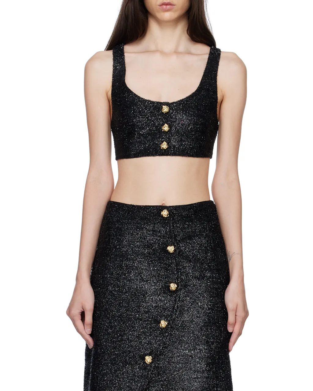 Sparkle Cropped Top