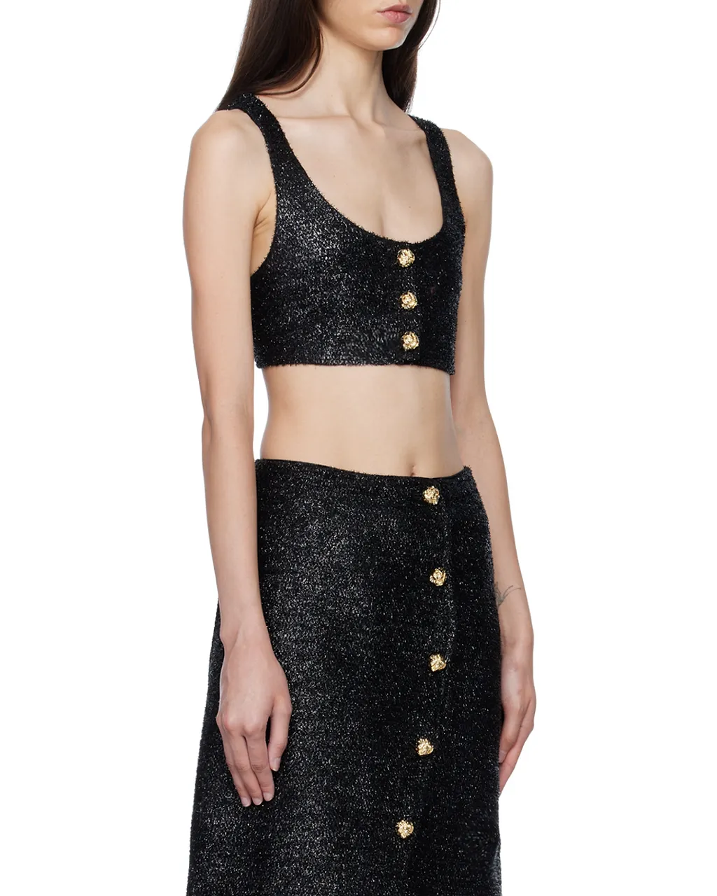 Sparkle Cropped Top