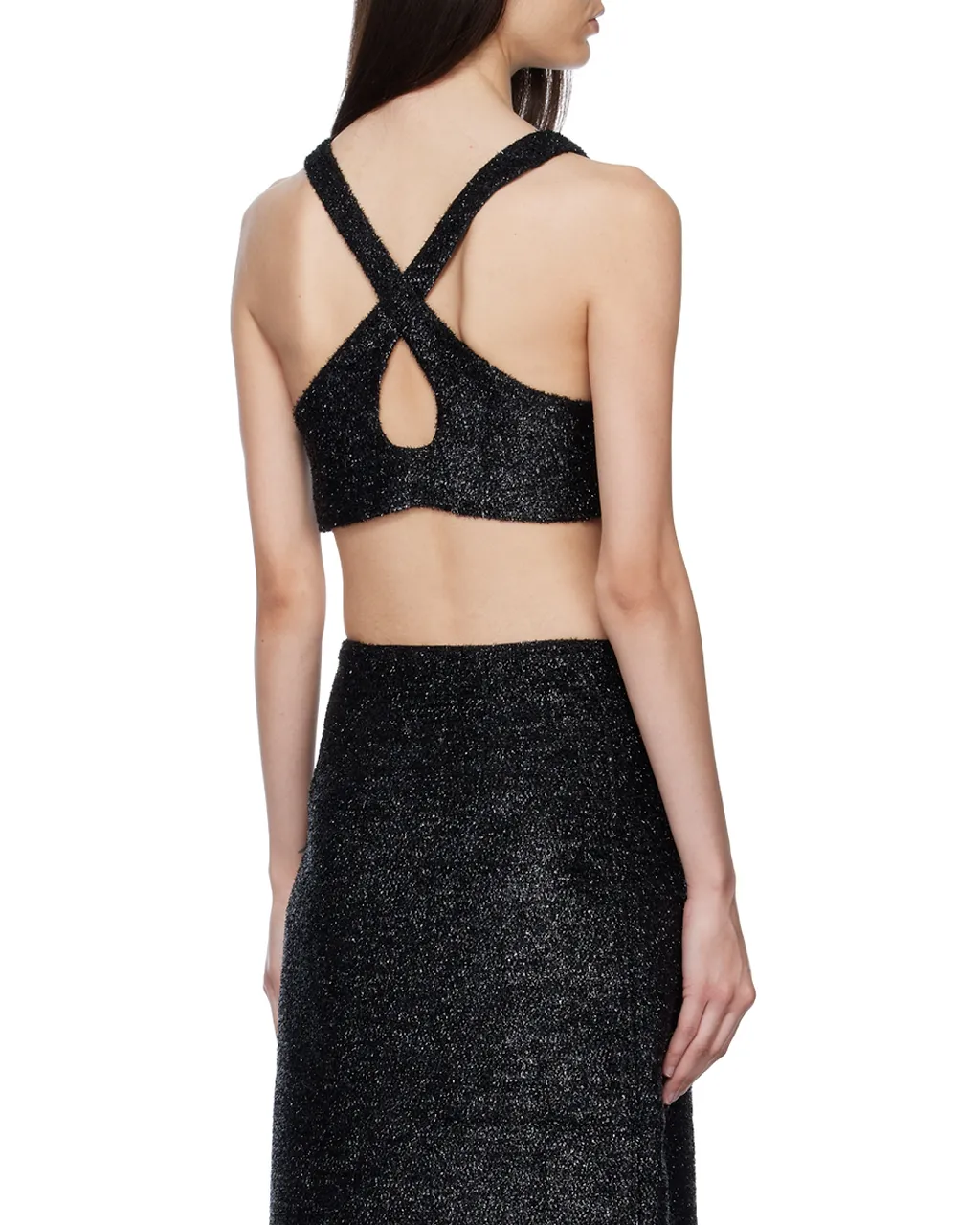 Sparkle Cropped Top