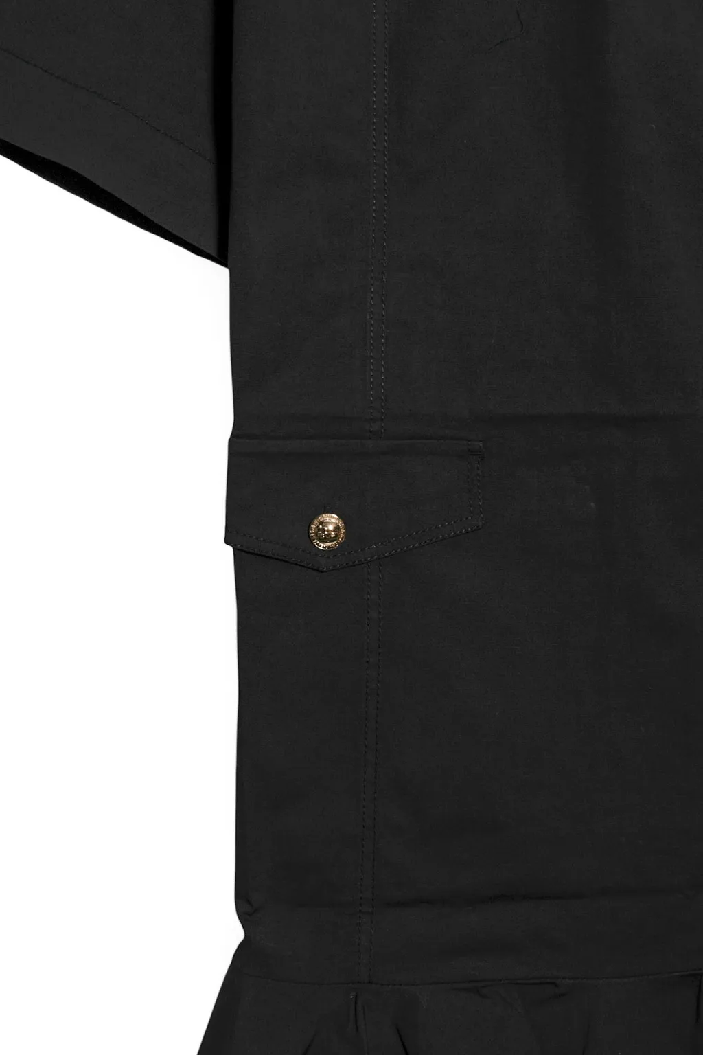 Stretch Cotton Mini Dress