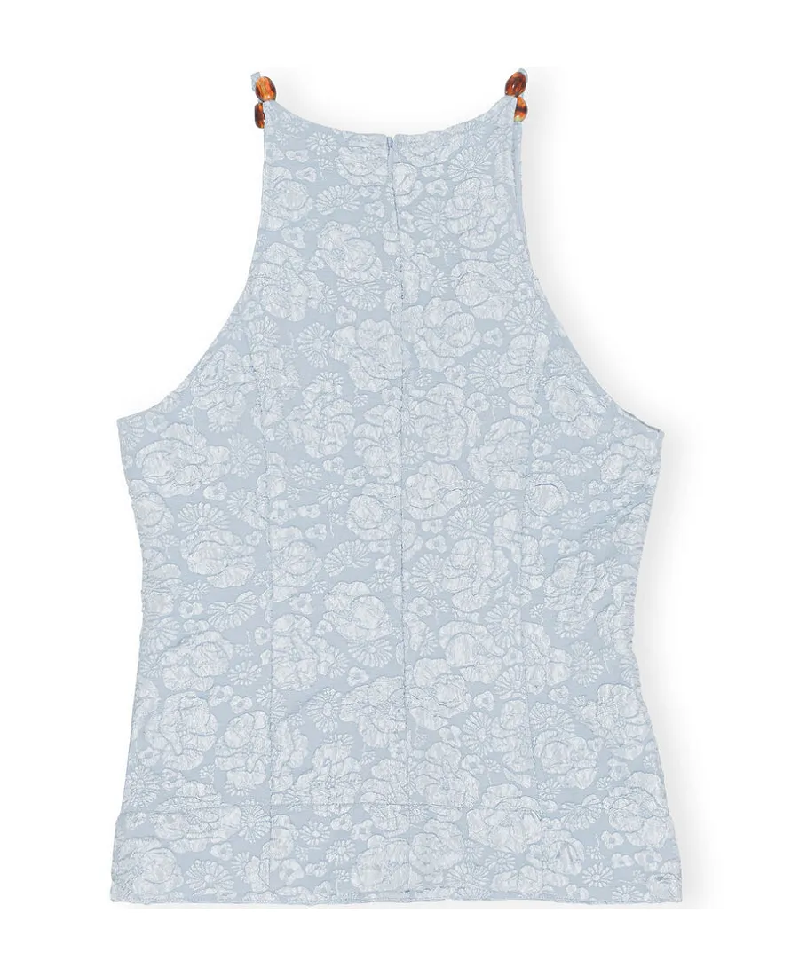 Stretch Jacquard Top