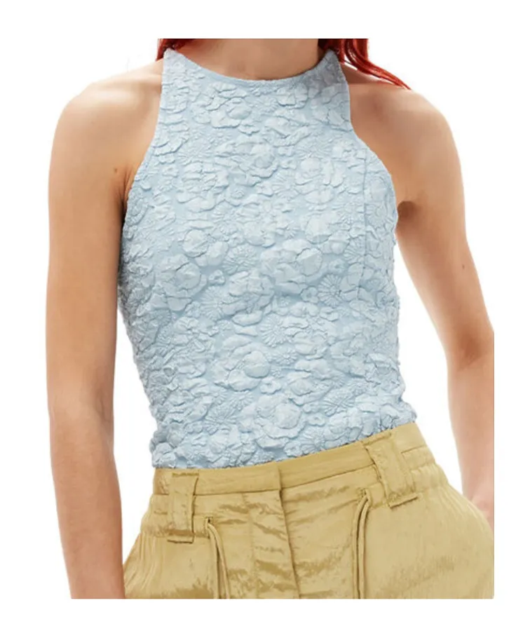 Stretch Jacquard Top