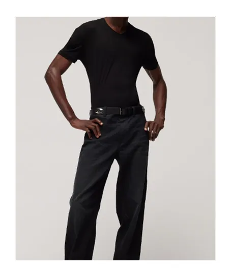 Belt With Square Buckle