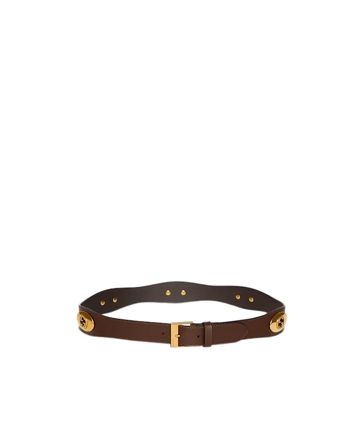 Belt With Square Buckle