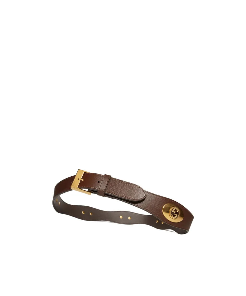 Belt With Square Buckle