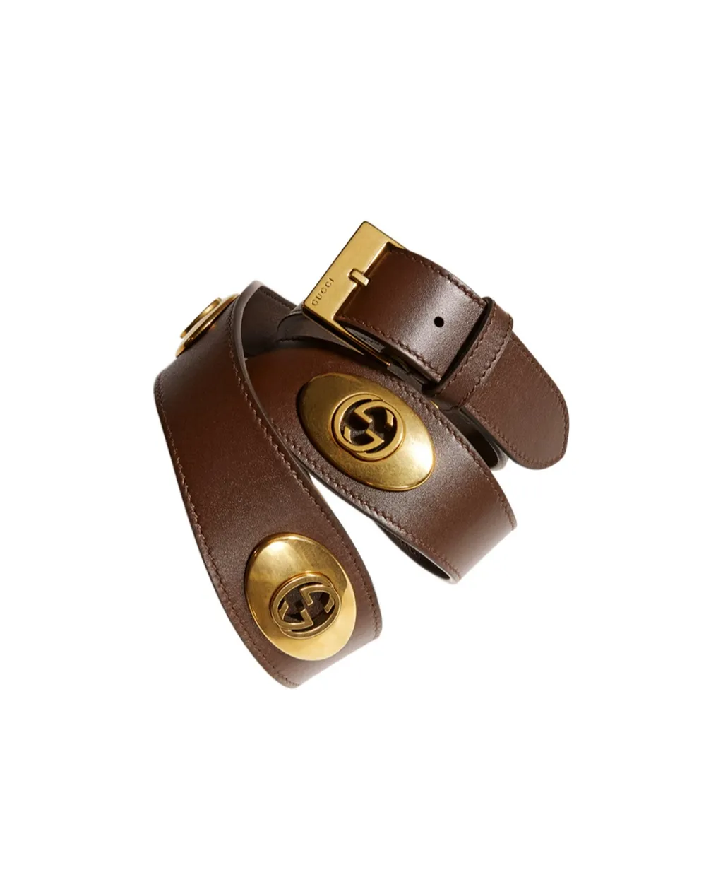 Belt With Square Buckle