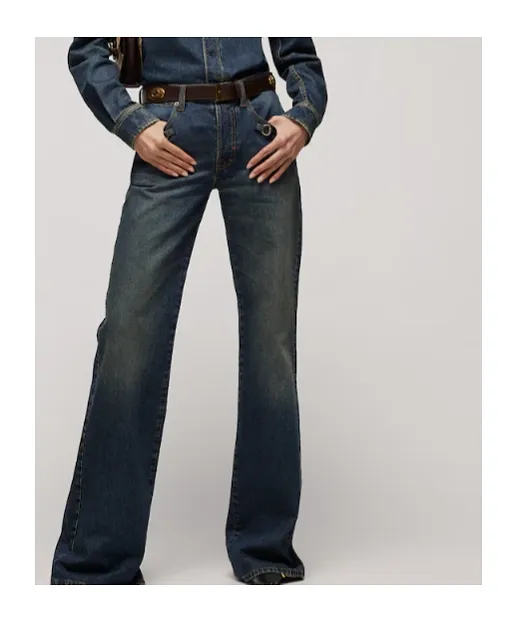 Belt With Square Buckle