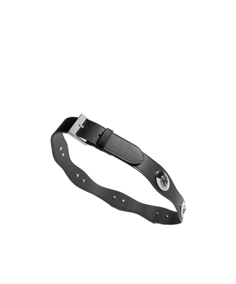 Belt With Square Buckle