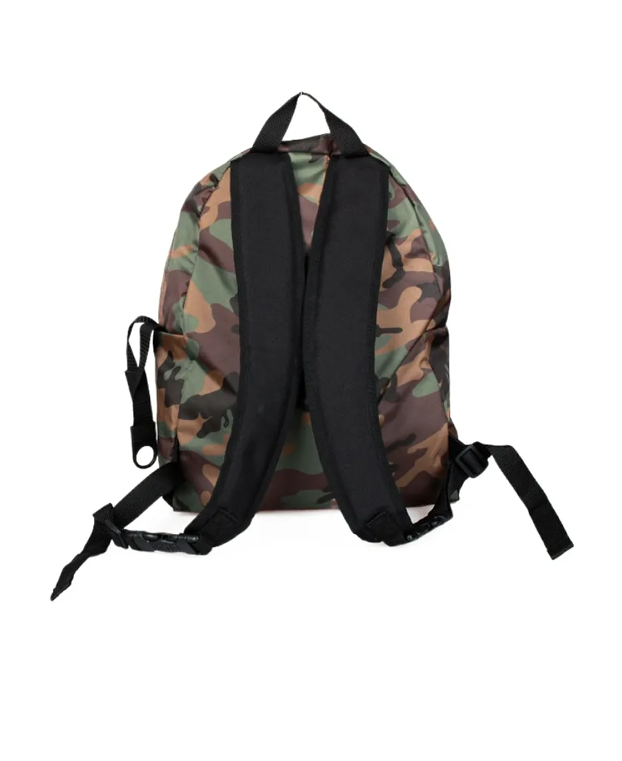 Army Green Camouflage Nylon Zipper Backpack