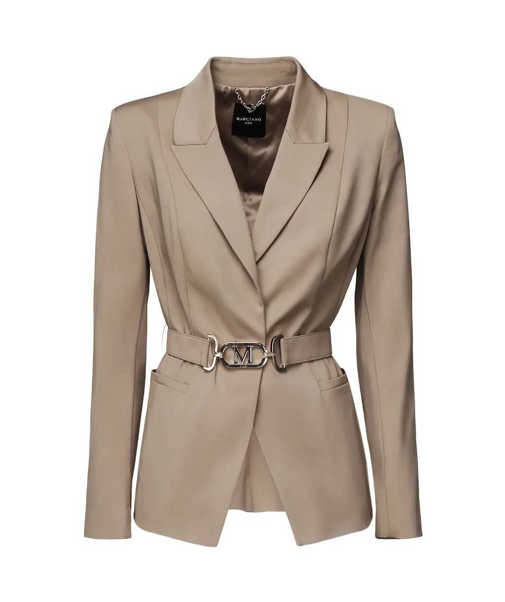 Guess By Marciano Belted Blazer Jacket