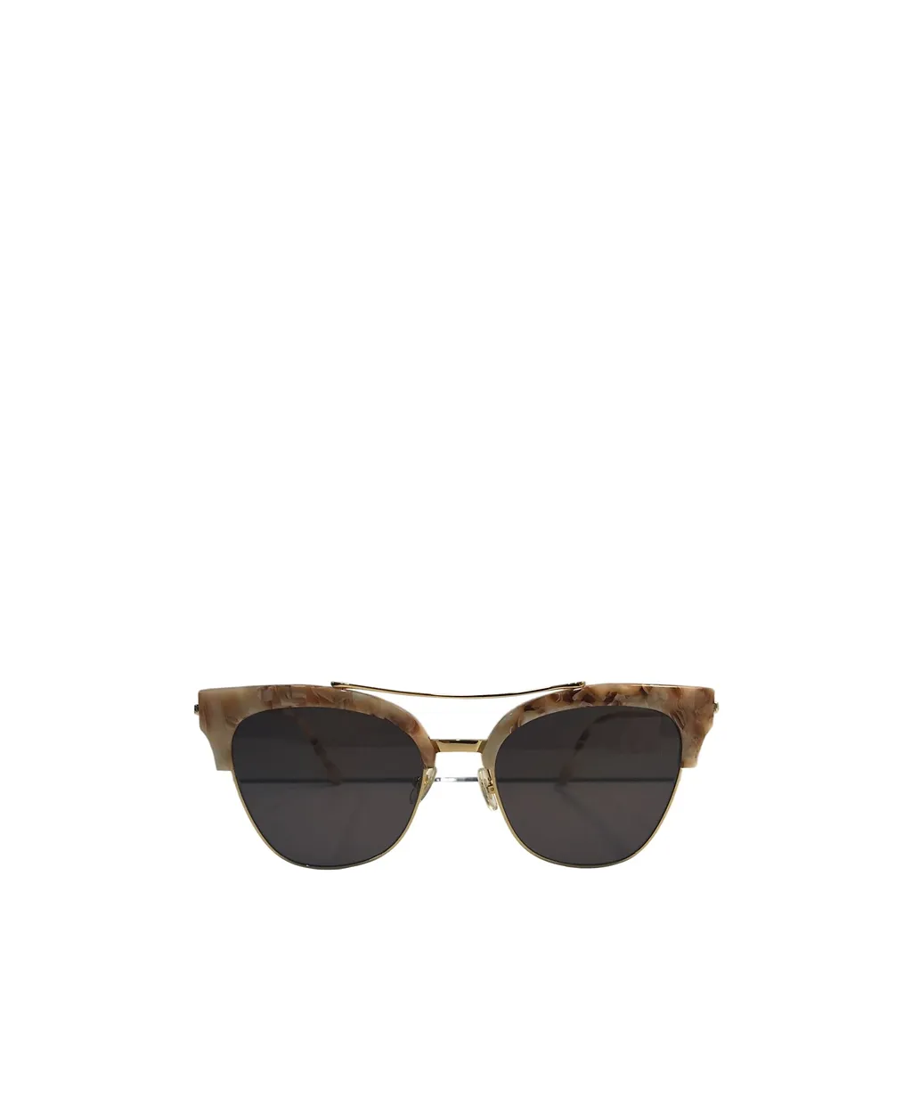 Geometric Full-Frame Sunglasses