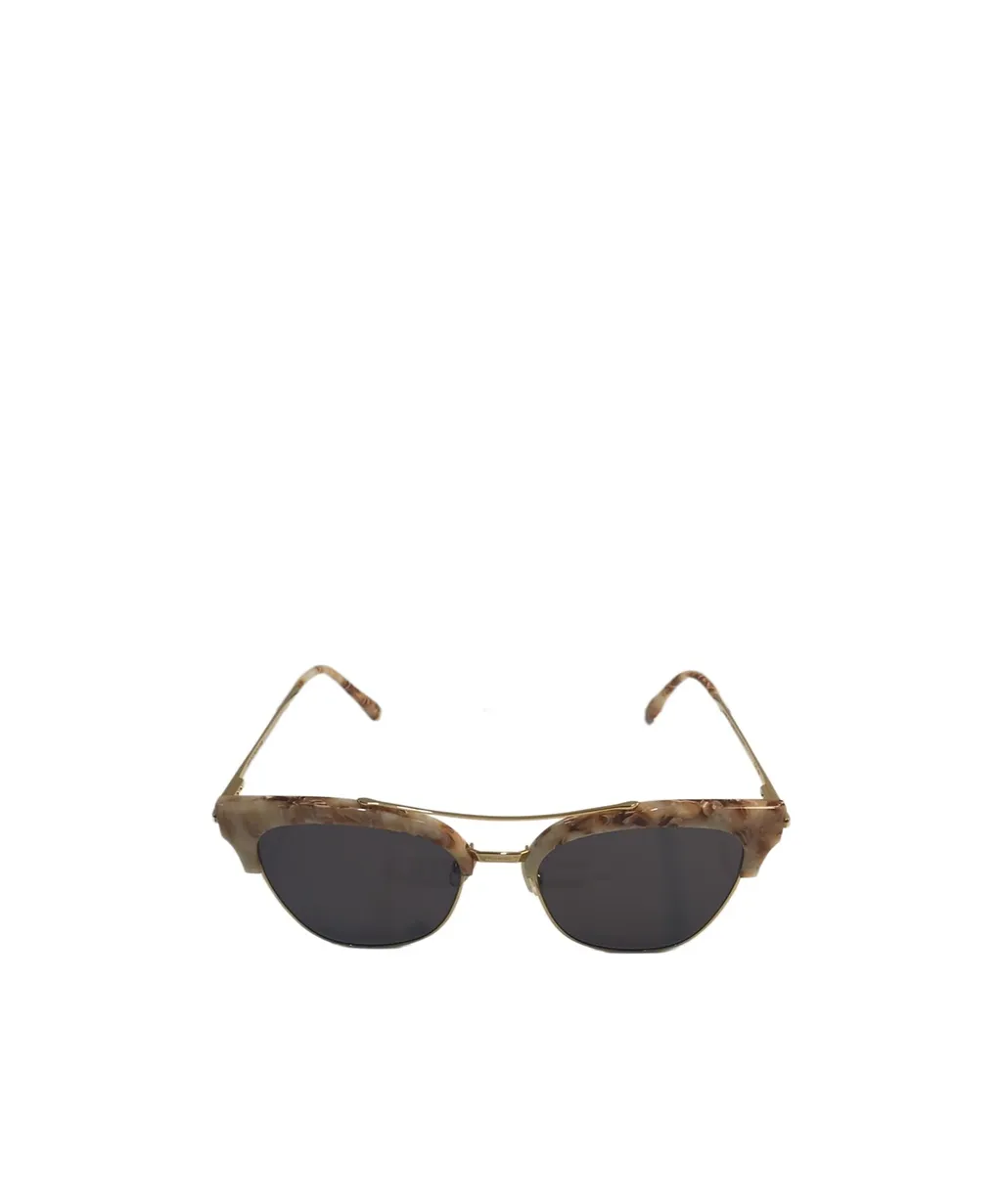 Geometric Full-Frame Sunglasses