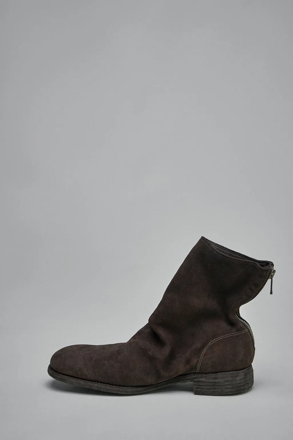 Round-Toe Ankle Boots