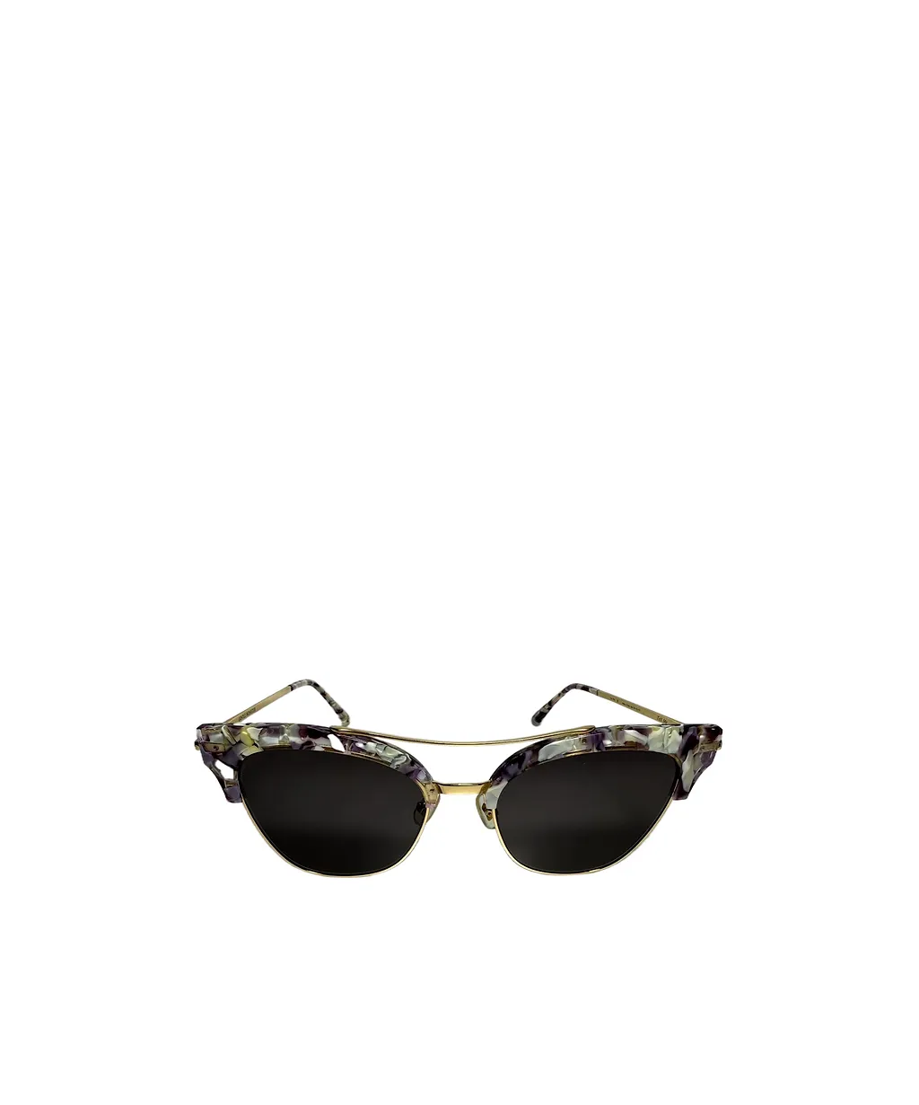 Geometric Full-Frame Sunglasses