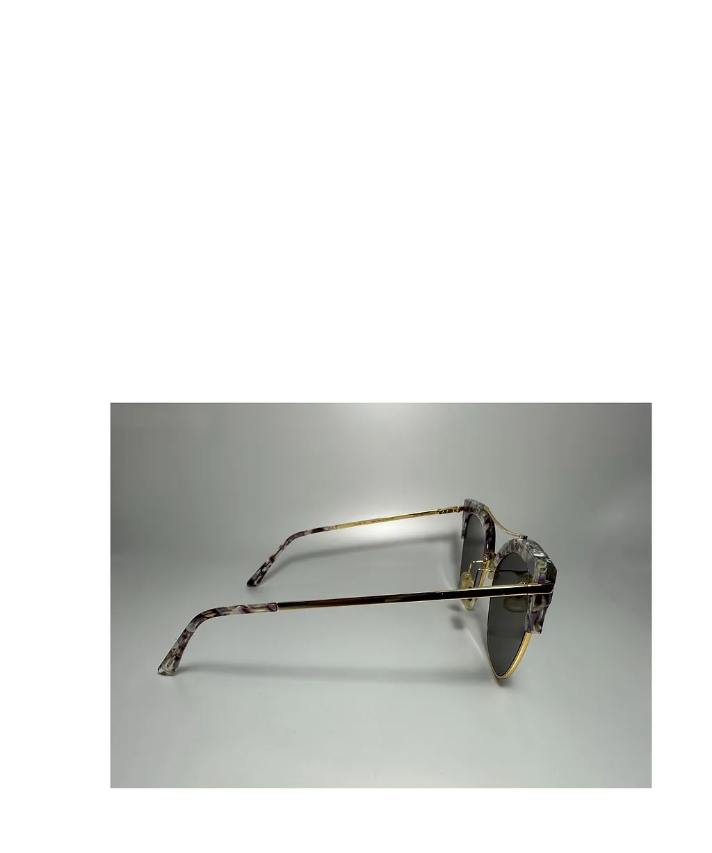 Geometric Full-Frame Sunglasses