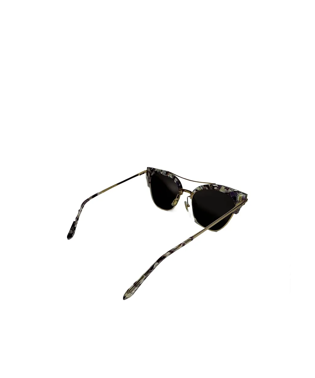 Geometric Full-Frame Sunglasses