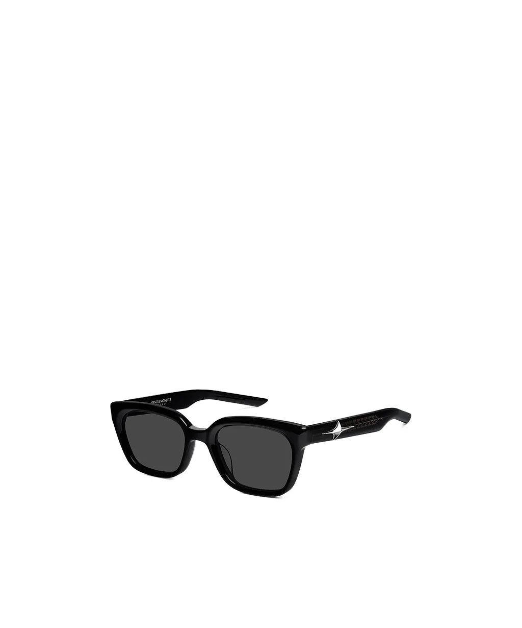 Hesse 01 Square-Frame Star-Detail Sunglasses