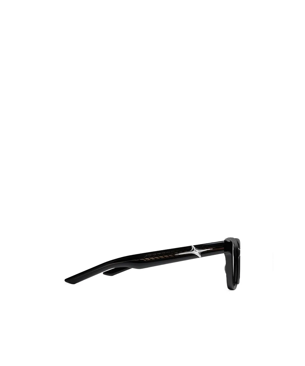 Hesse 01 Square-Frame Star-Detail Sunglasses
