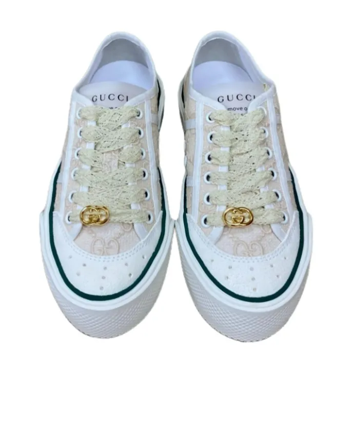 Gucci Gg Chunky Lace-Up Sneakers