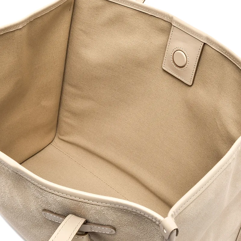 Knot-Detail Leather Shoulder Bag