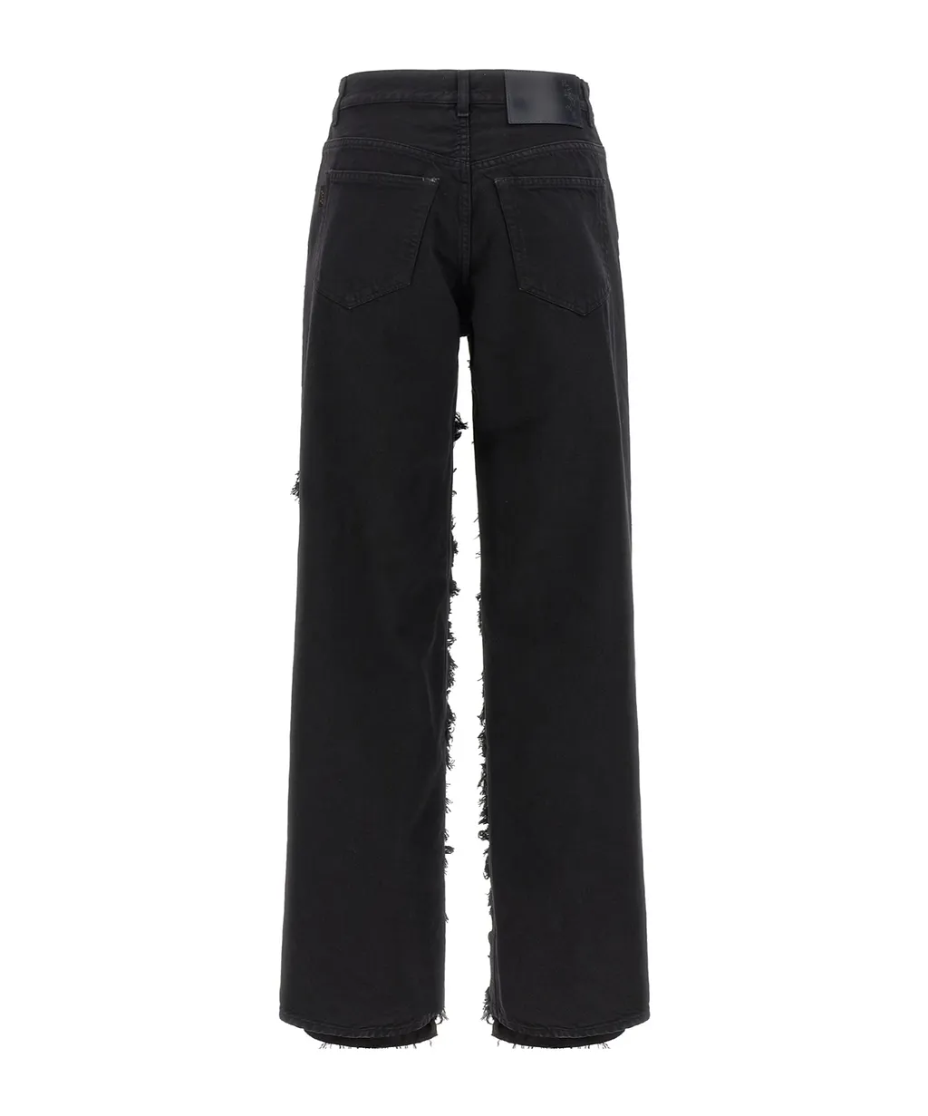 Haikure Bonnie Distressed Flared Jeans