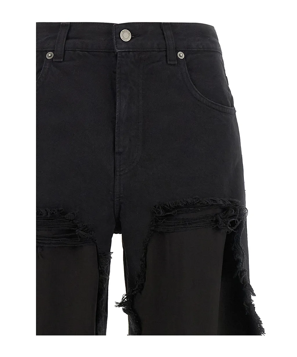 Haikure Bonnie Distressed Flared Jeans