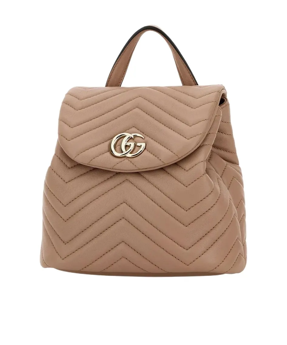 Gucci Gg Marmont Quilted Mini Backpack