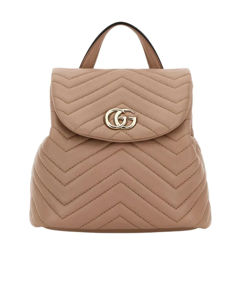 Gucci Gg Marmont Quilted Mini Backpack