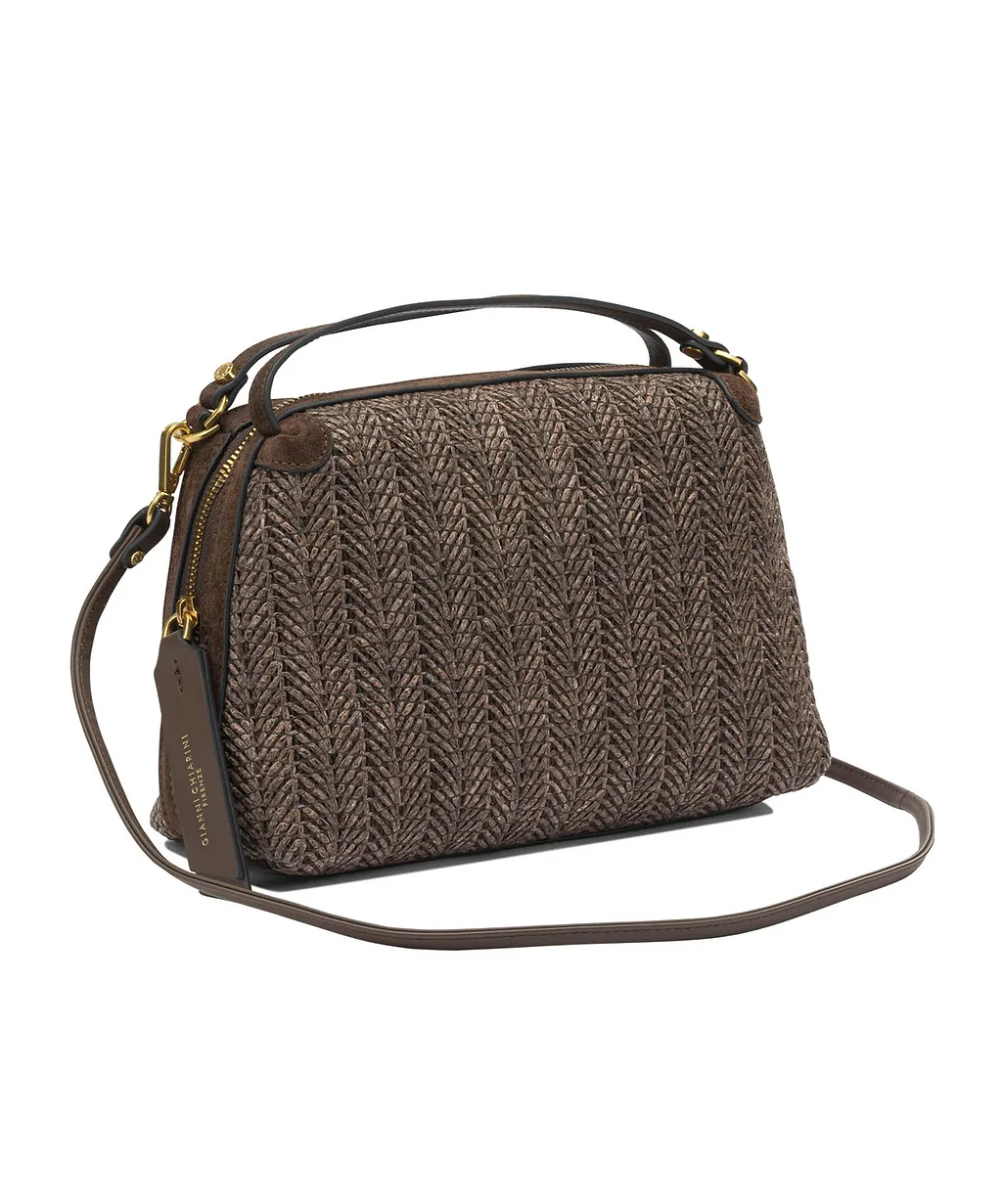 Zippered Shoulder Bag