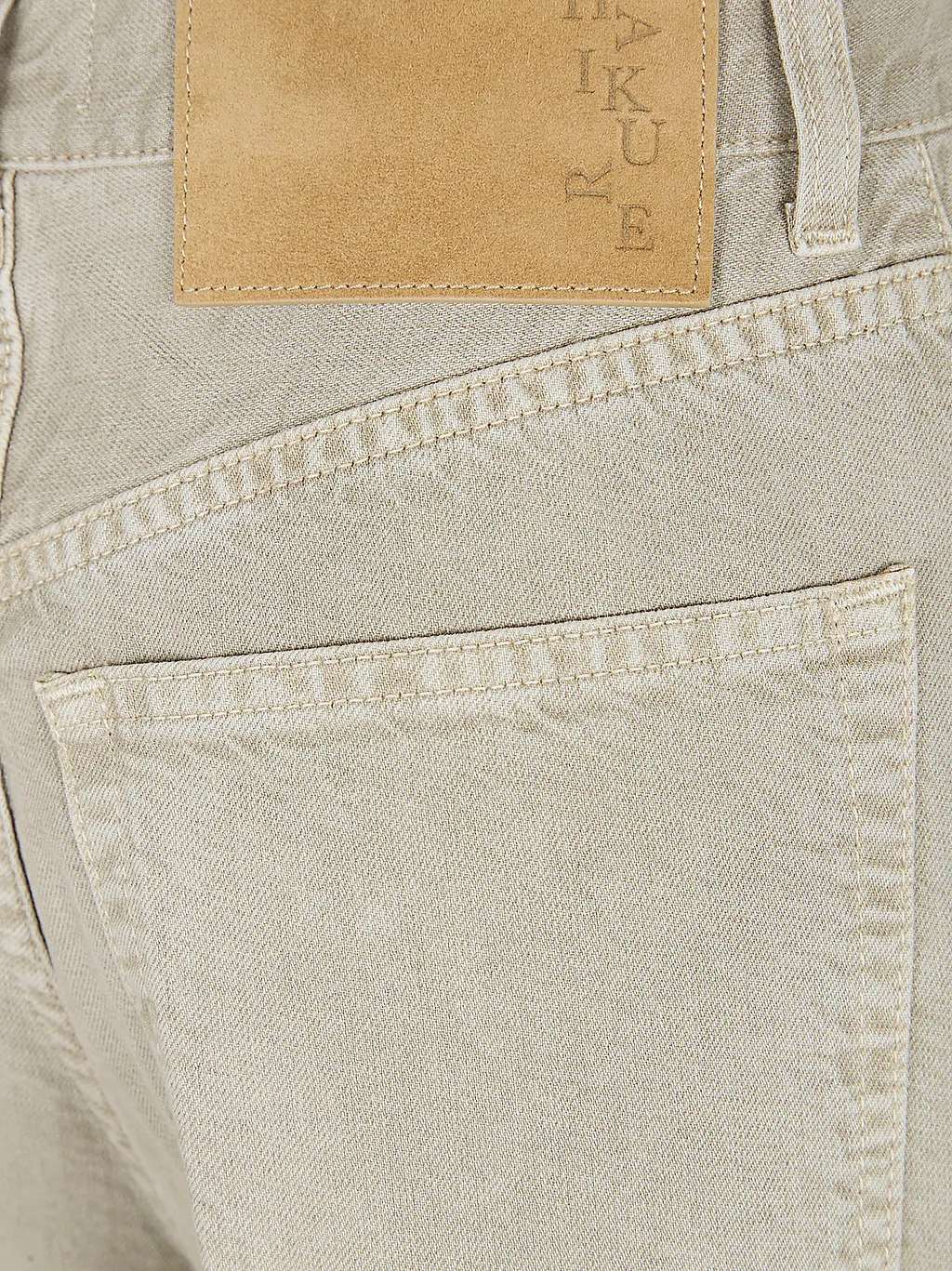 Haikure Pleated Wide Leg Jeans