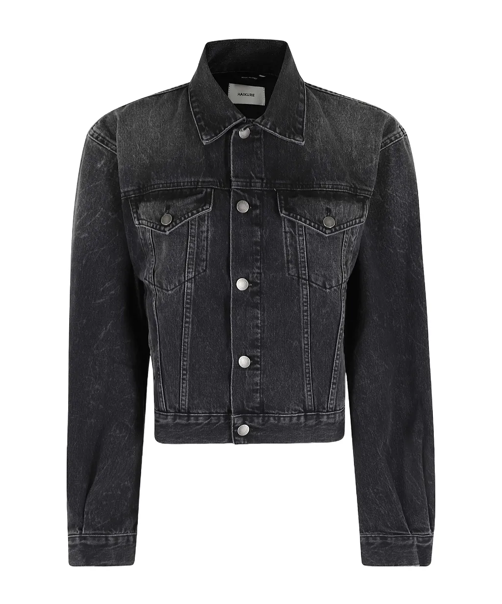 Long-Sleeved Denim Jacket