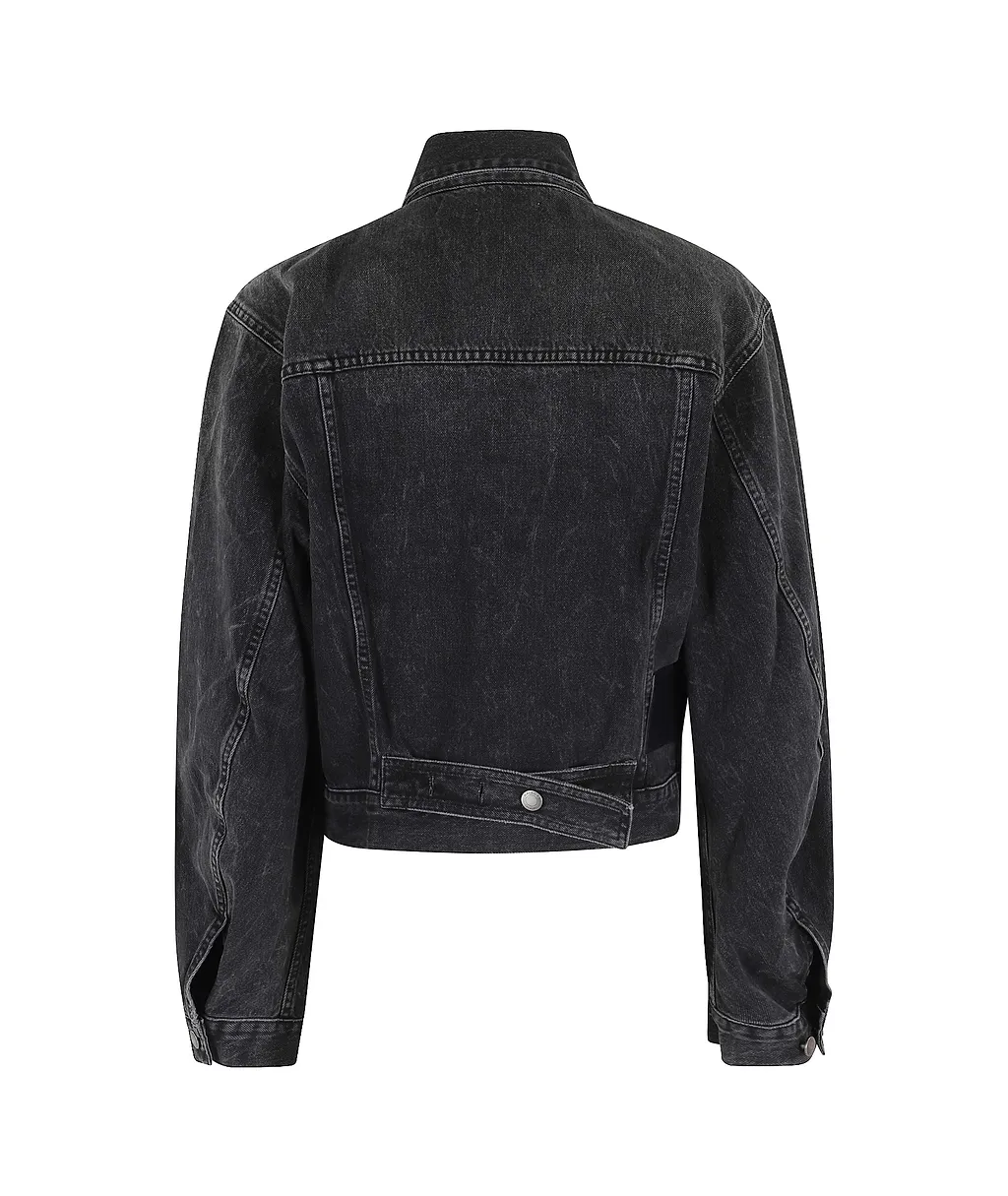 Long-Sleeved Denim Jacket