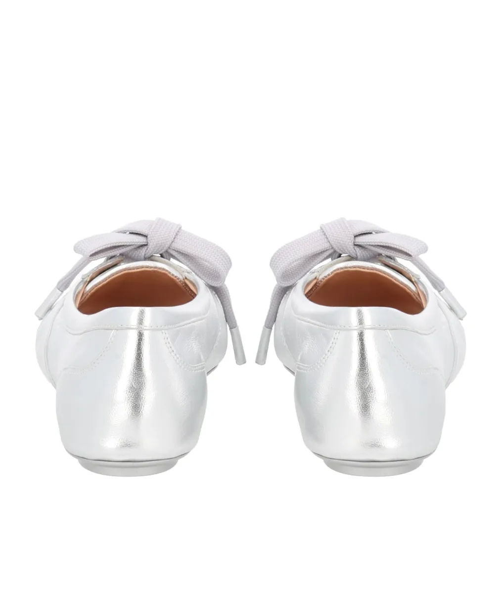 Gianvito Rossi Lace-Up Ballet Flats