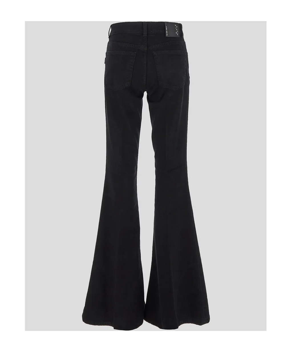 Patch Pocket Denim Trousers