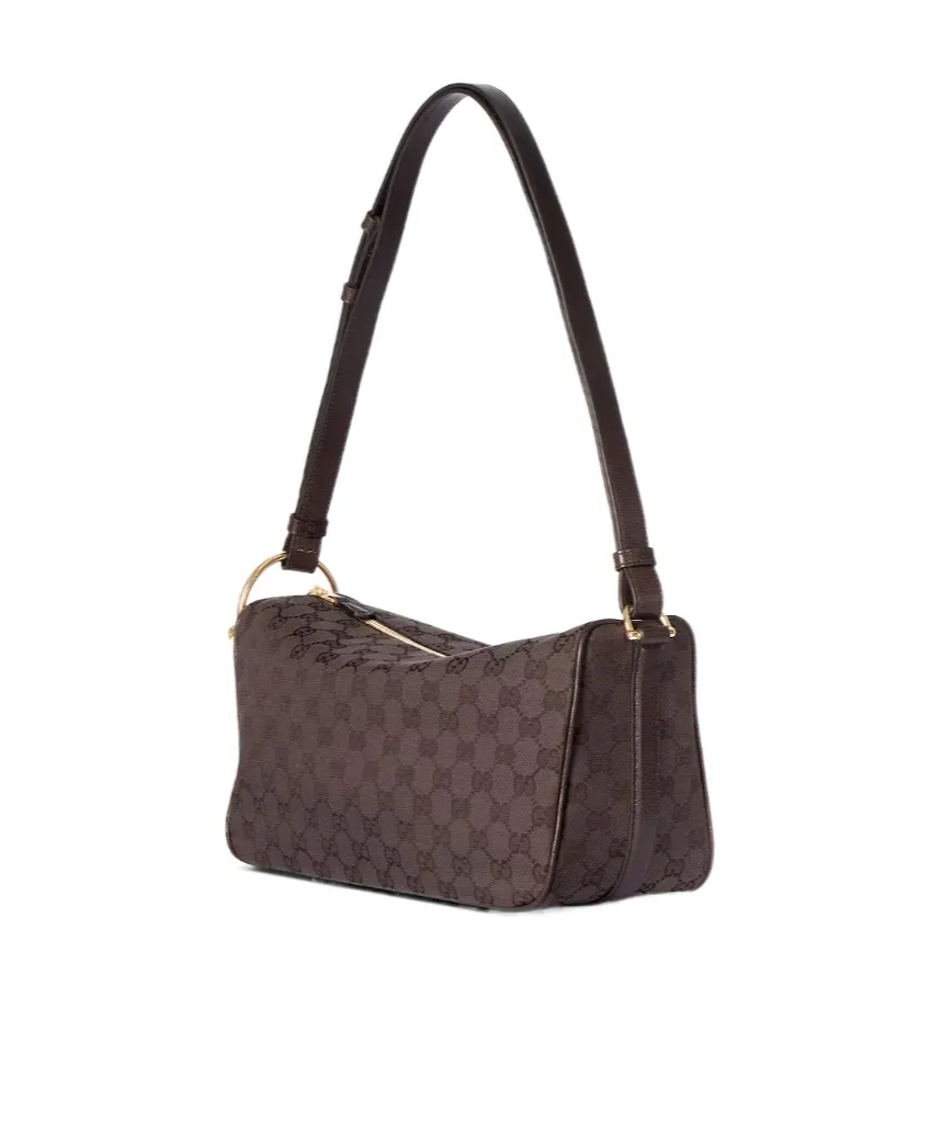 Gucci Half Horsebit Medium Shoulder Bag