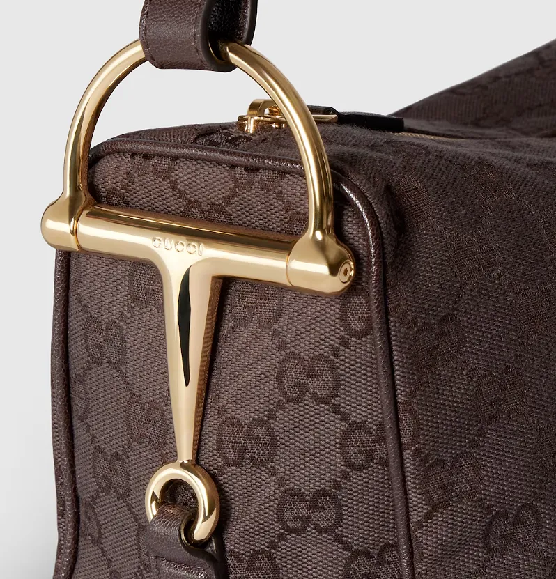 Gucci Half Horsebit Medium Shoulder Bag