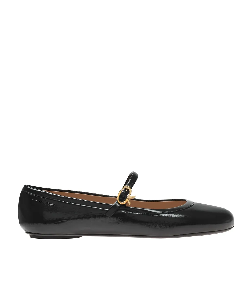 Leather Ballet Flats