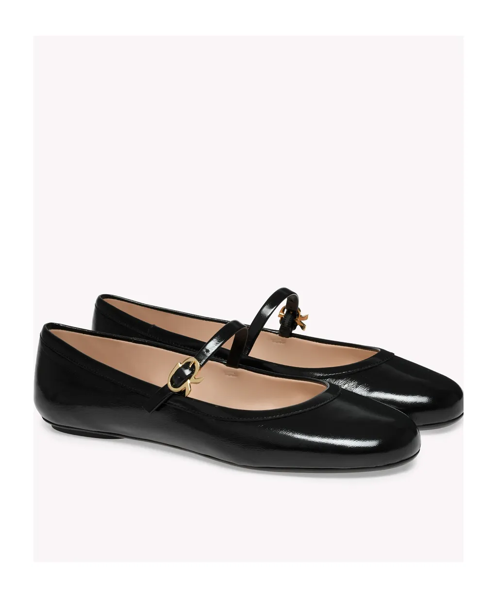 Leather Ballet Flats
