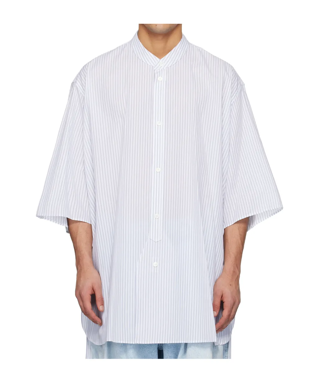 Striped Short-Sleeved Shirt