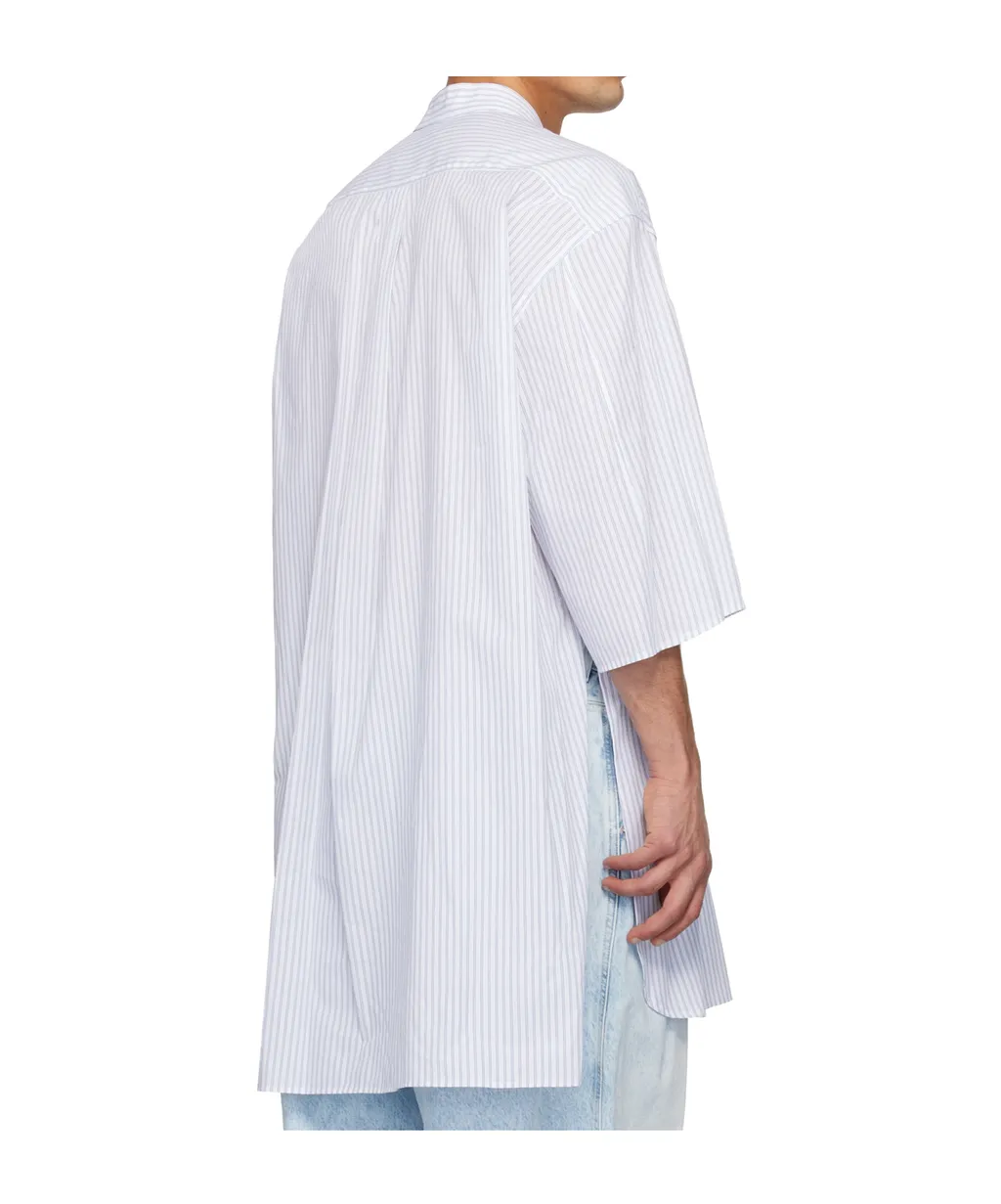 Striped Short-Sleeved Shirt