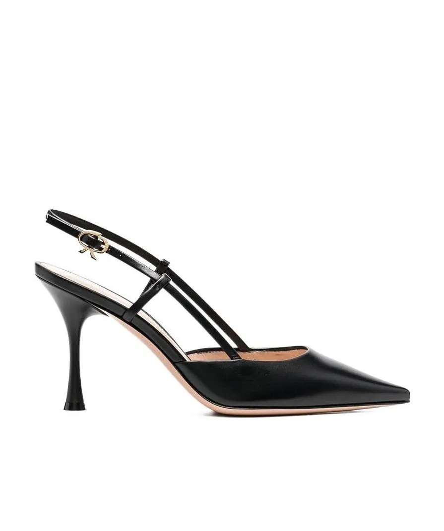 Open-Heeled High Heels