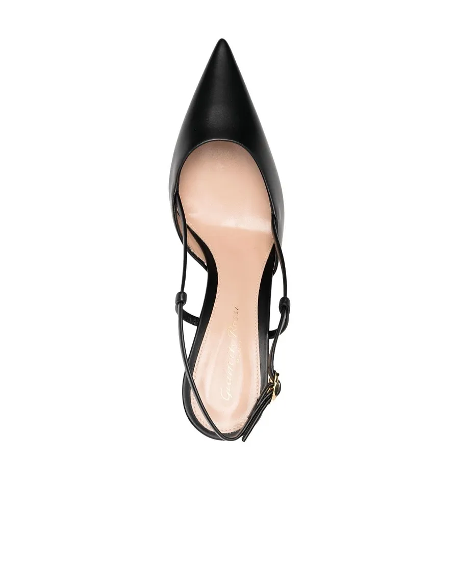 Open-Heeled High Heels