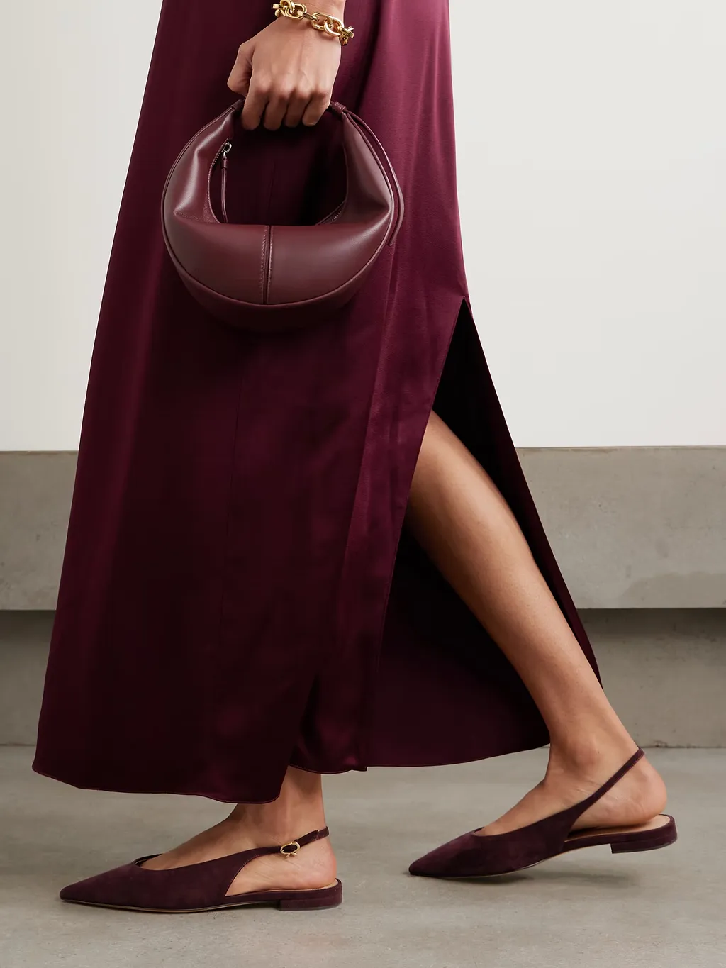 Robbie Open-Toe Flat Sandals