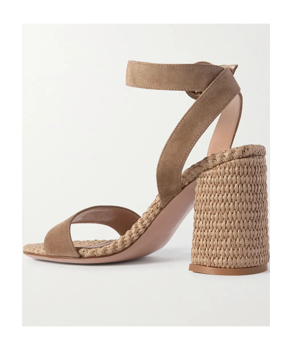 Thick Heel Rafite High-Heeled Sandals