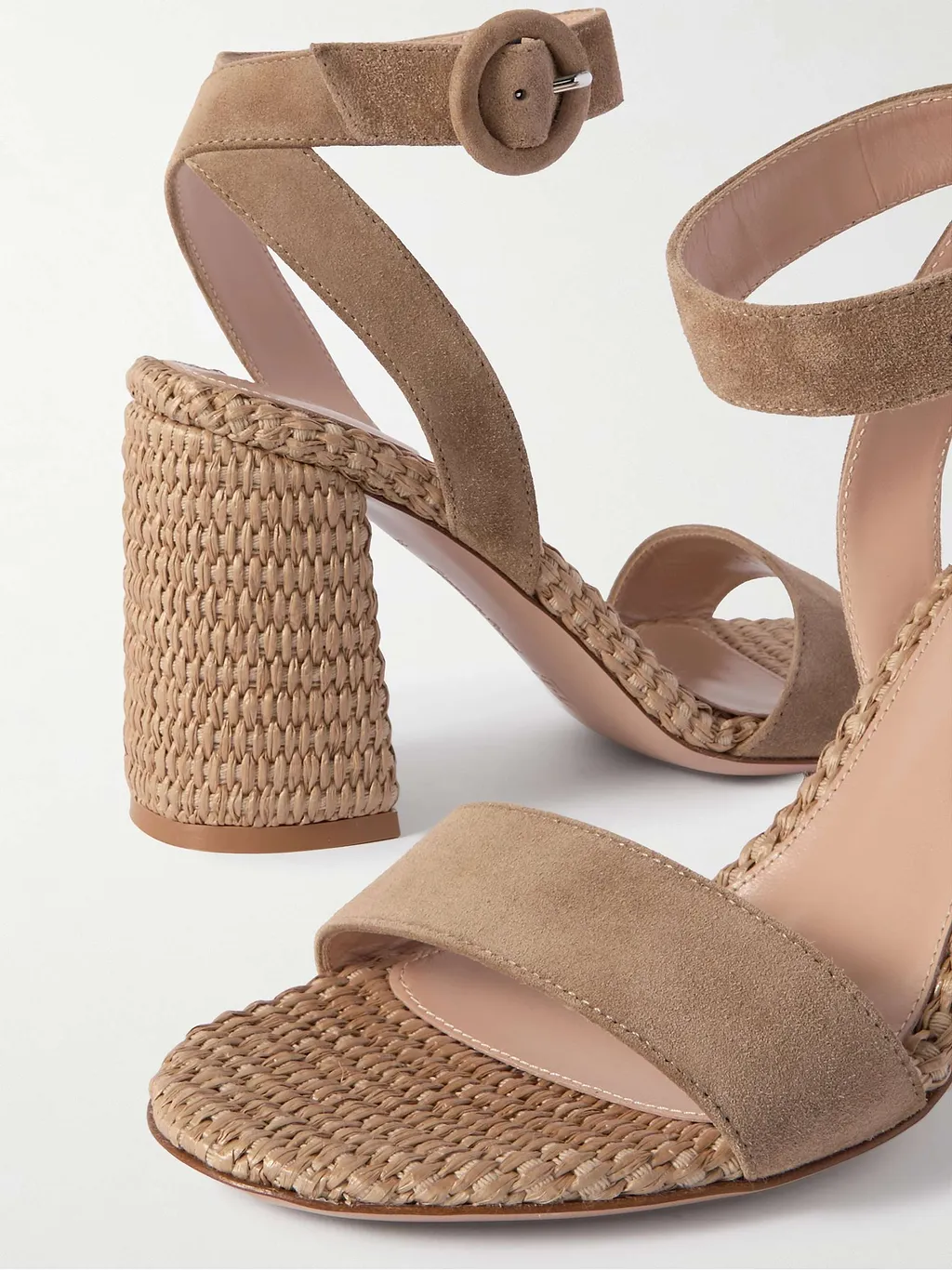 Thick Heel Rafite High-Heeled Sandals