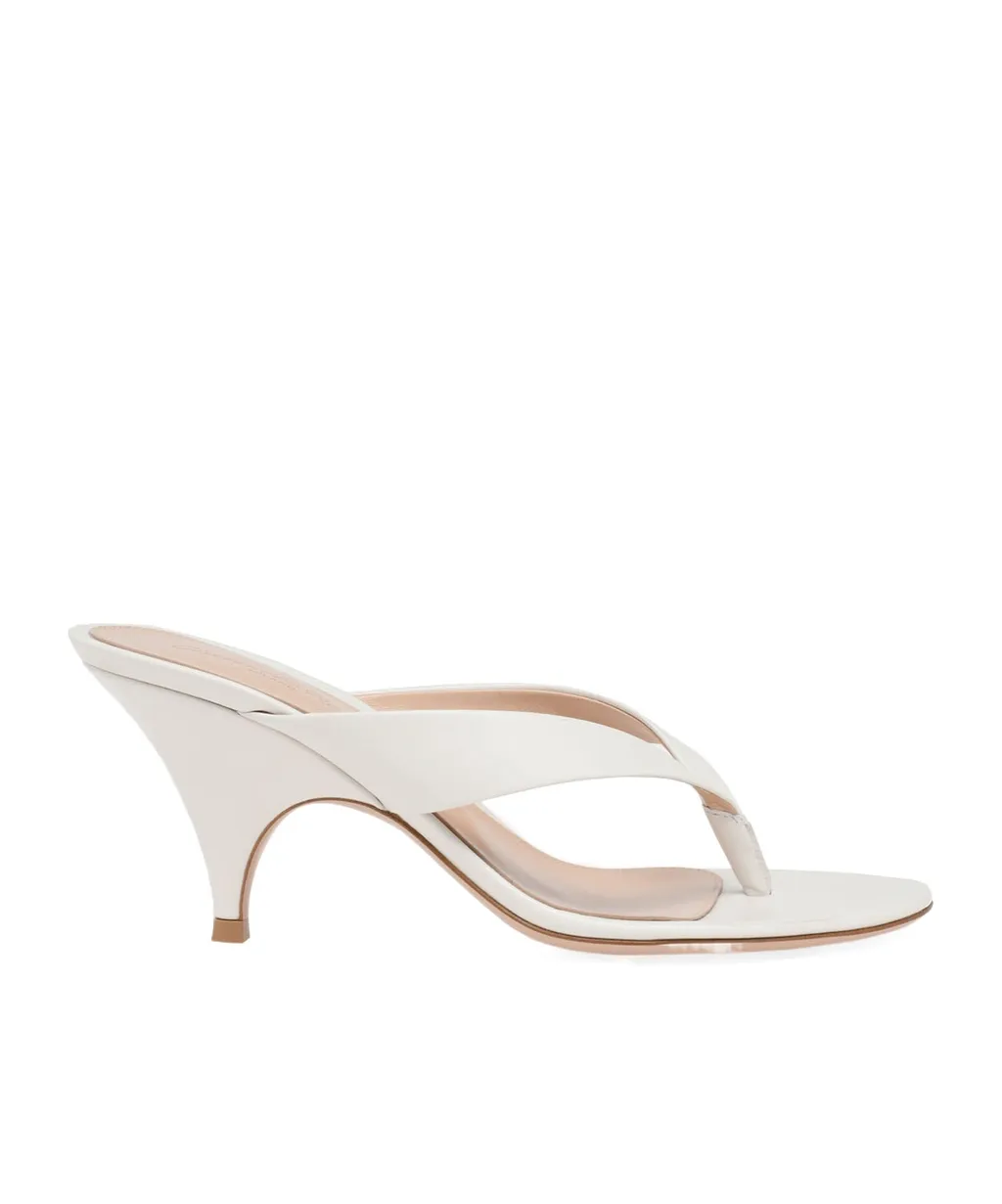 Sofia Thong 70 Leather Sandals