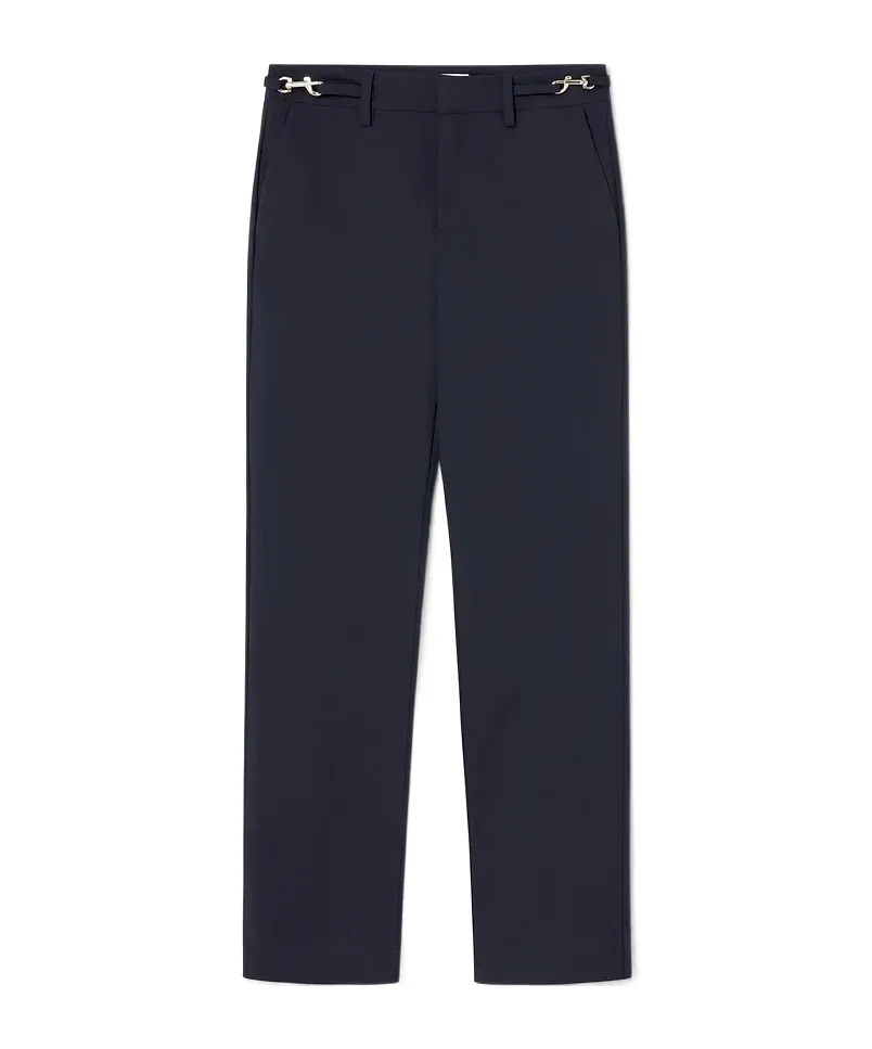 Casual Pants With Belt Loops