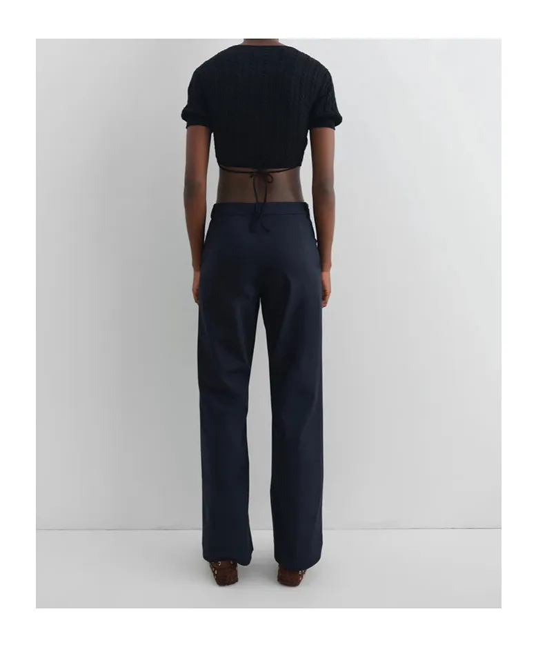 Casual Pants With Belt Loops