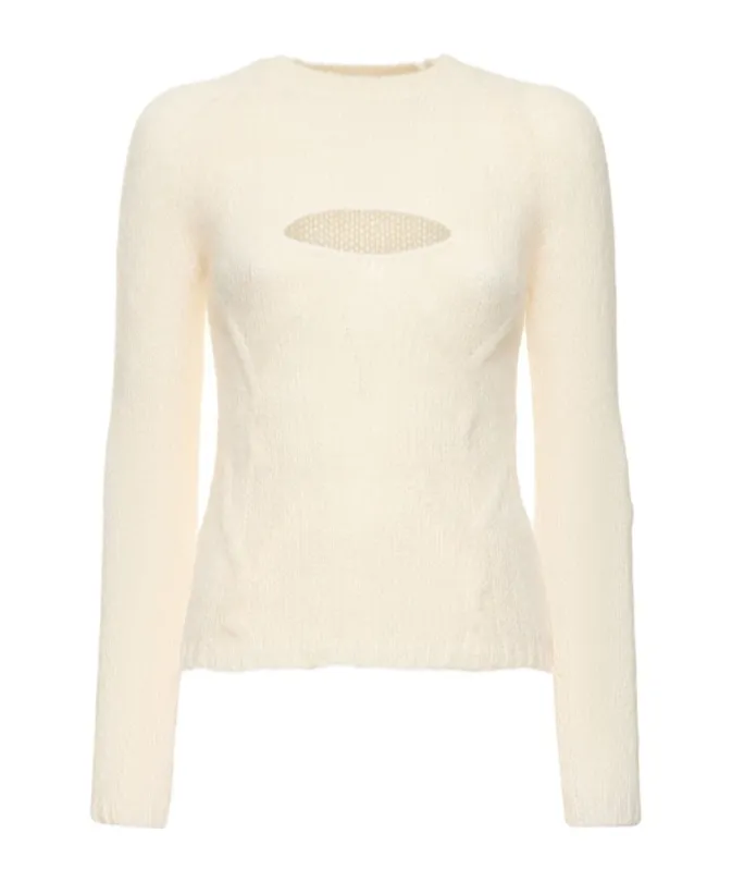 Ori Cutout Alpaca Blend Sweater