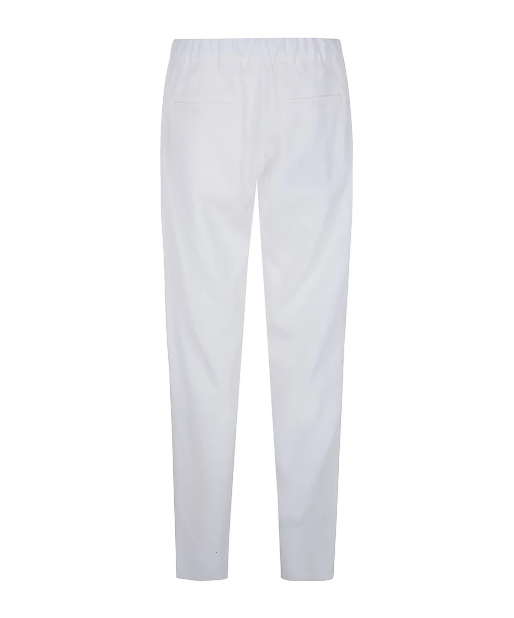Giorgio Armani Pleat Detailed Drawstring Trousers